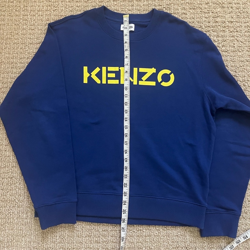 Kenzo Navy and Yellow Sweatshirt